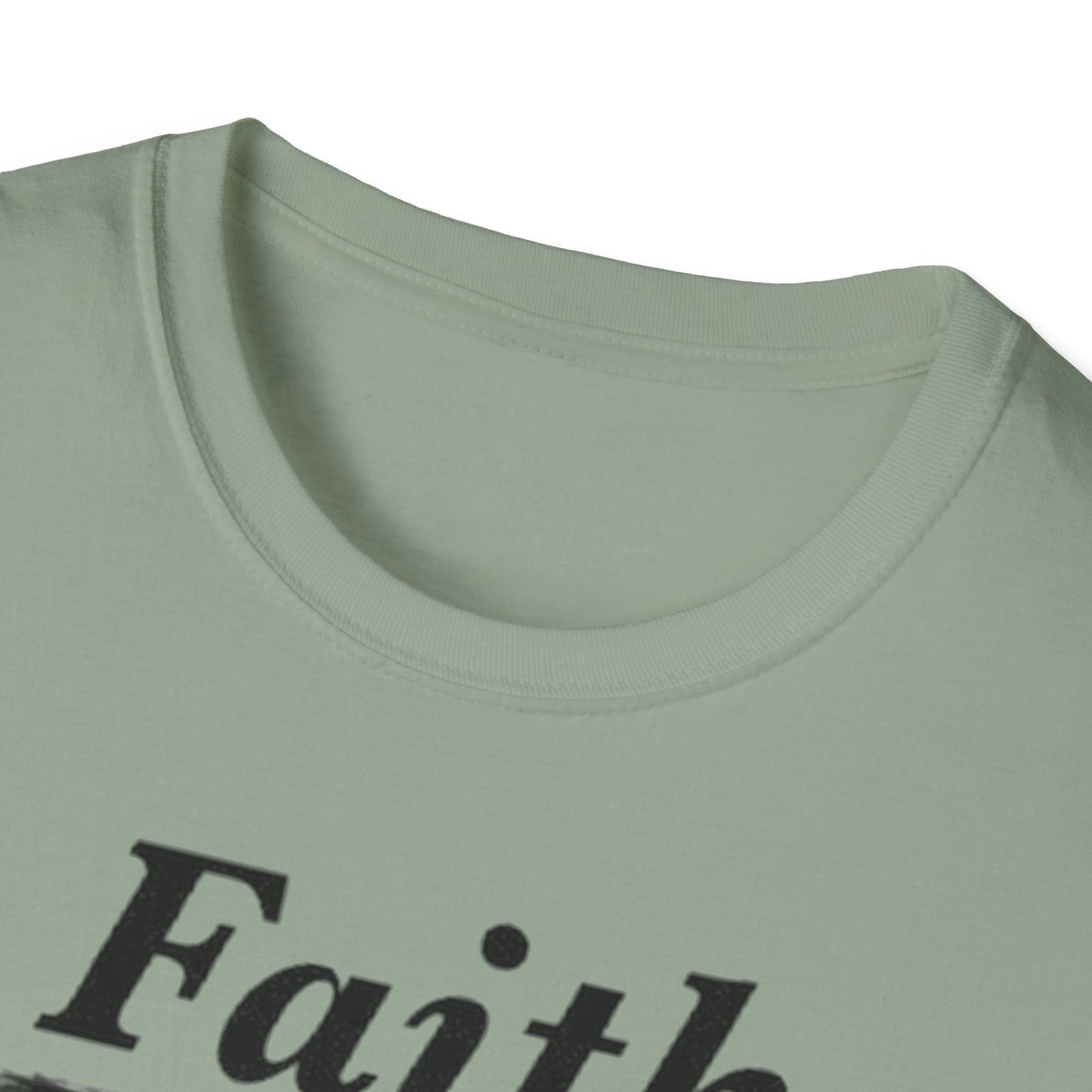 Faith Over Fear Christian Jesus Unisex Softstyle T-Shirt Isaiah 41:10