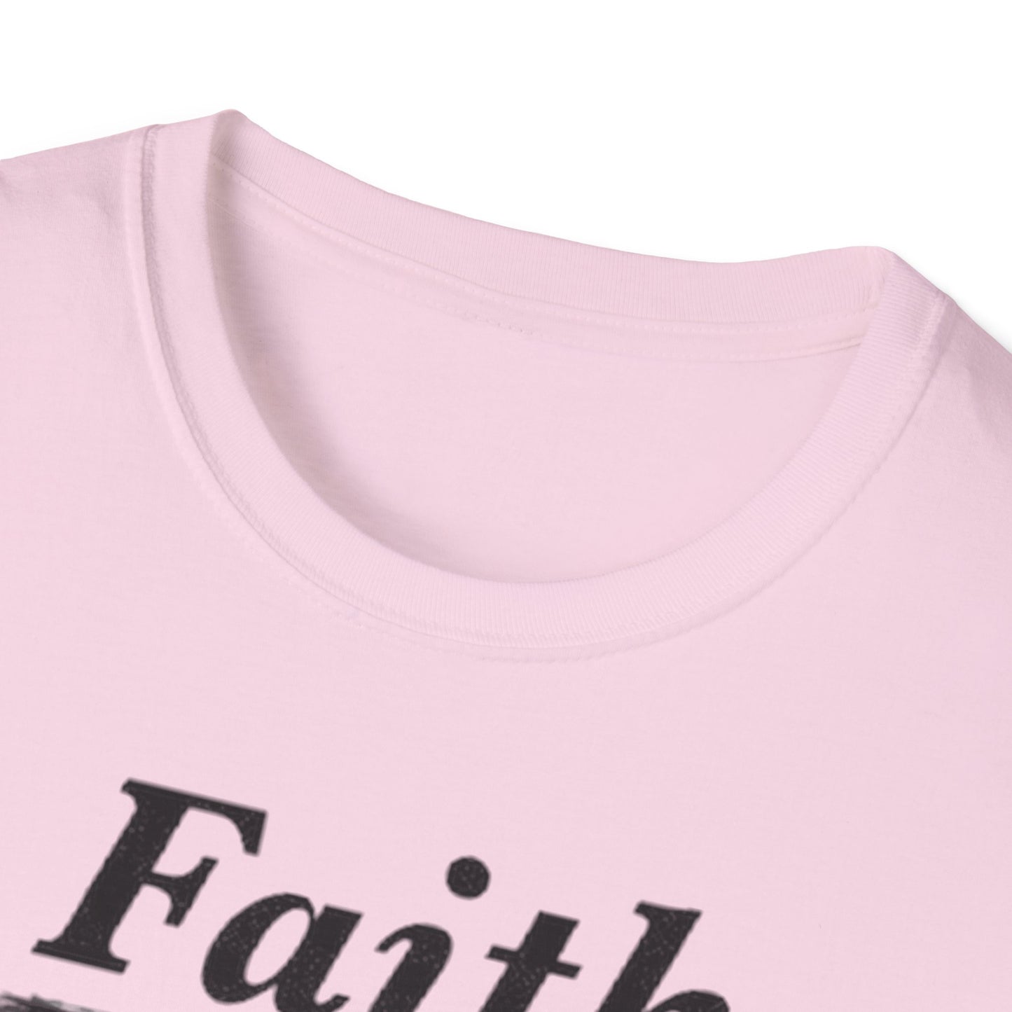 Faith Over Fear Christian Jesus Unisex Softstyle T-Shirt Isaiah 41:10