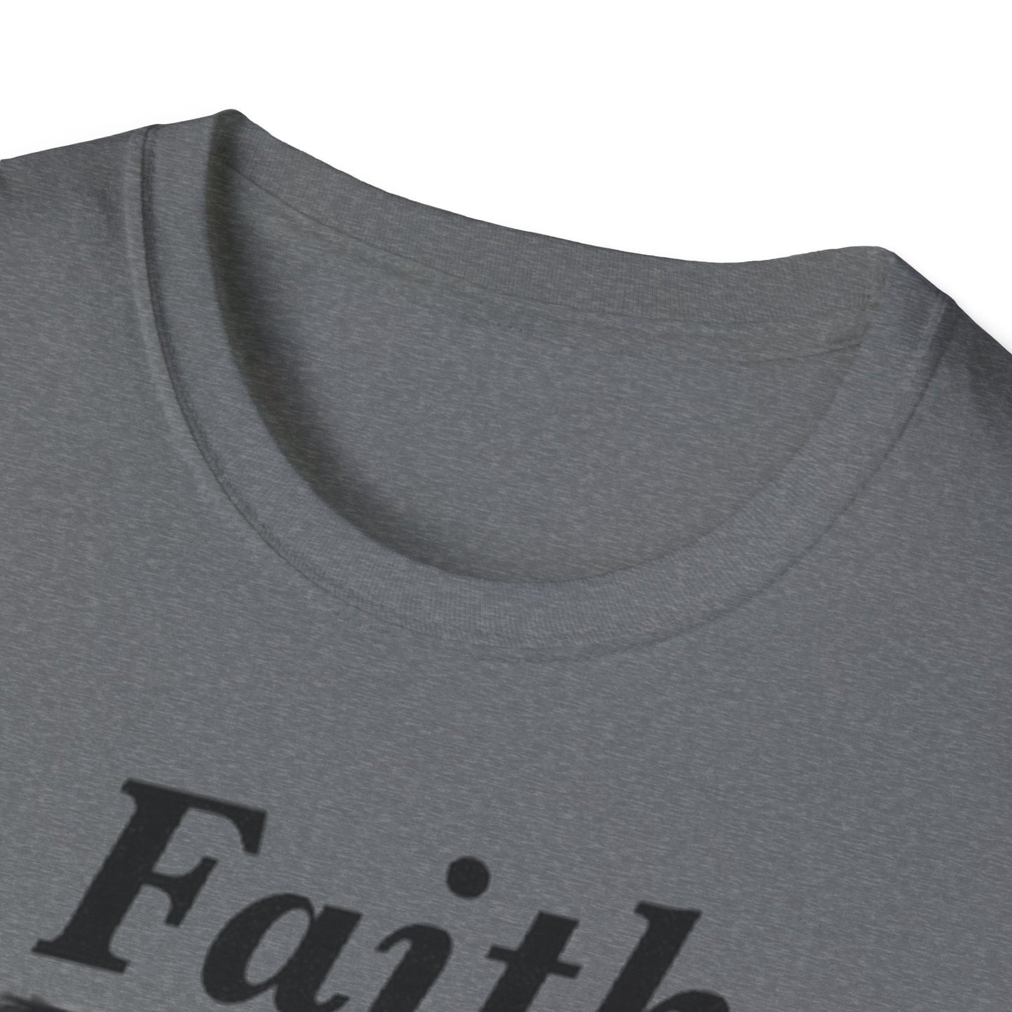 Faith Over Fear Christian Jesus Unisex Softstyle T-Shirt Isaiah 41:10
