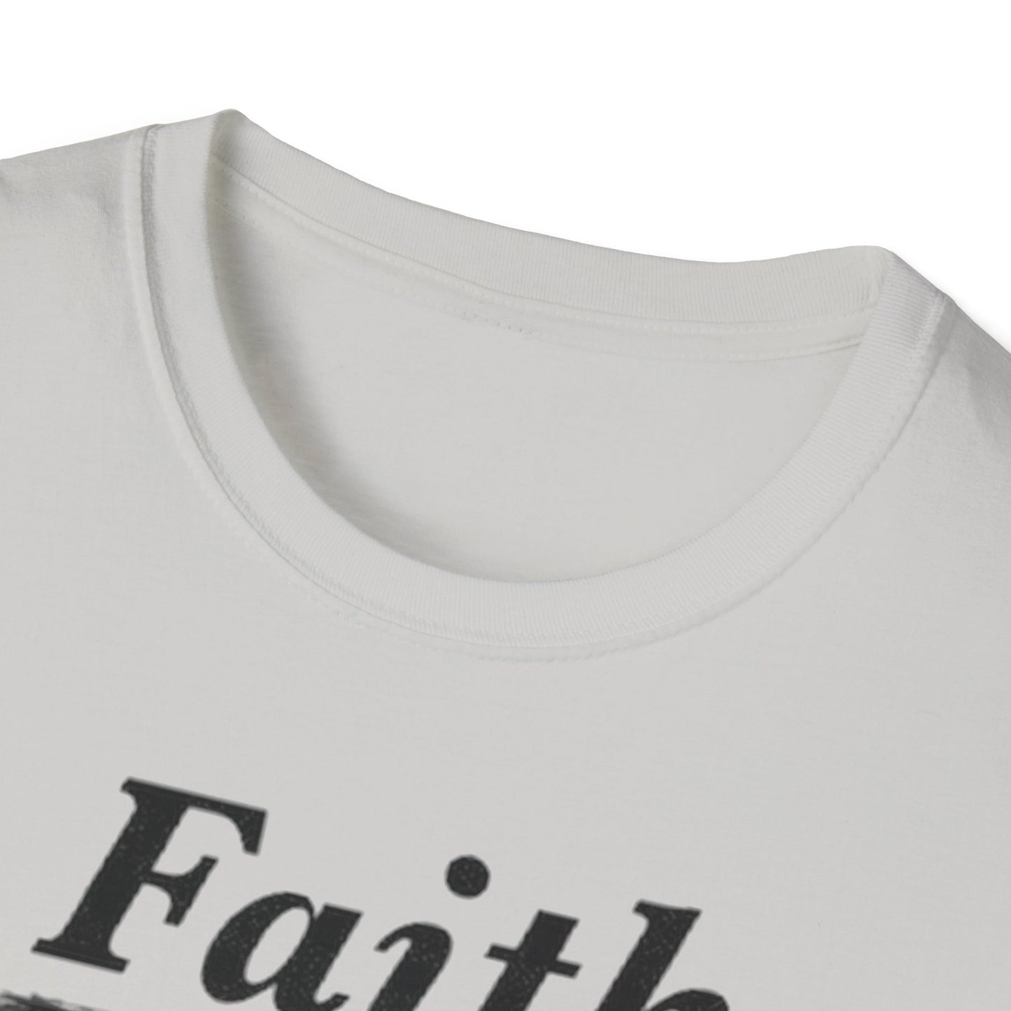 Faith Over Fear Christian Jesus Unisex Softstyle T-Shirt Isaiah 41:10
