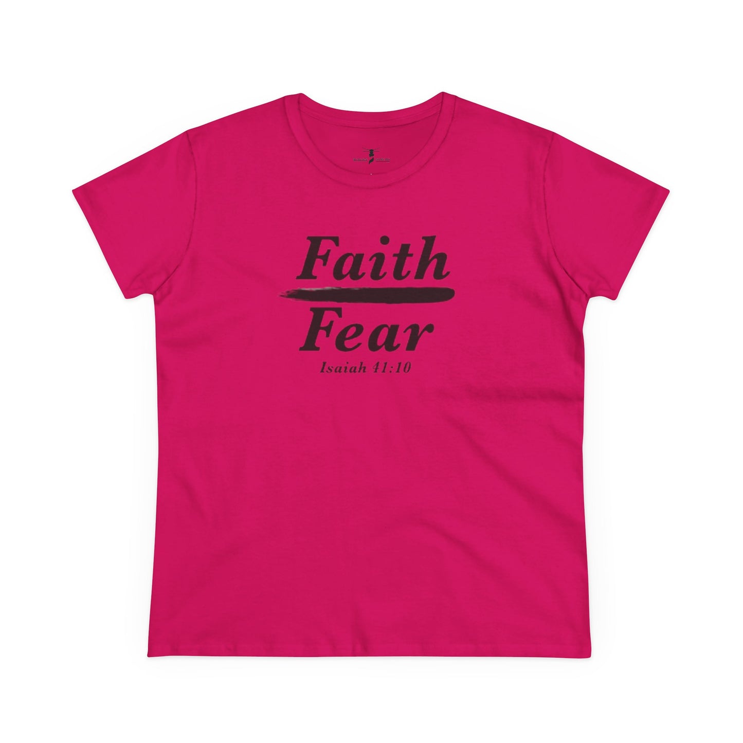 Faith Over Fear Women's Midweight Cotton Tee