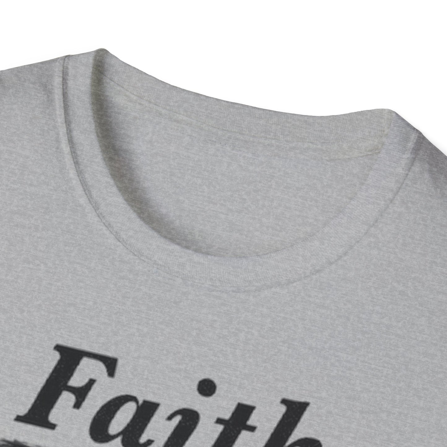 Faith Over Fear Christian Jesus Unisex Softstyle T-Shirt Isaiah 41:10