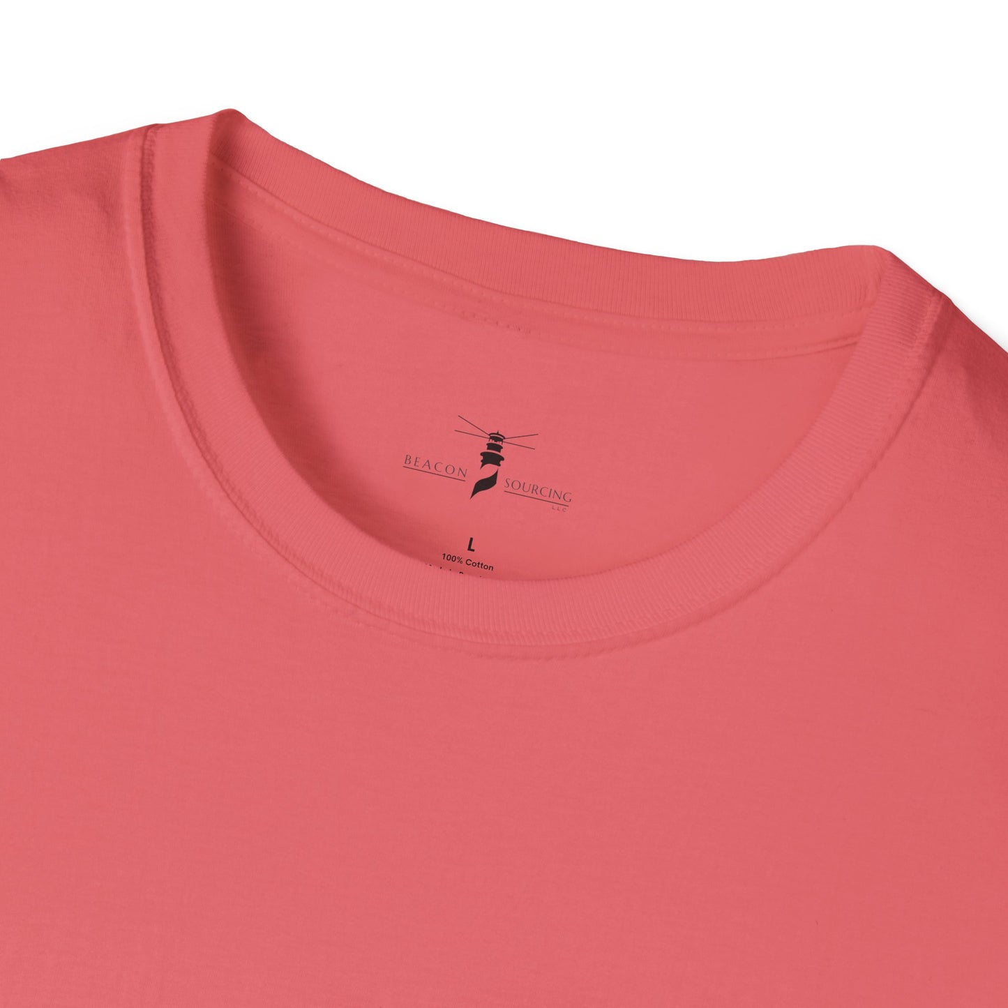 Simple Nail Cross T Shirt Unisex Softstyle for Men or Women