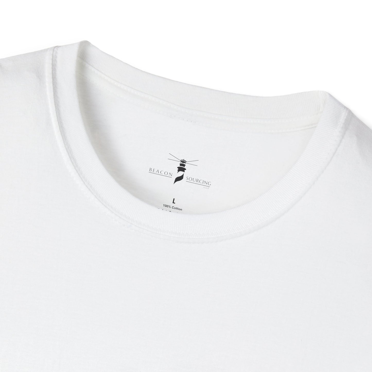 Simple Nail Cross T Shirt Unisex Softstyle for Men or Women