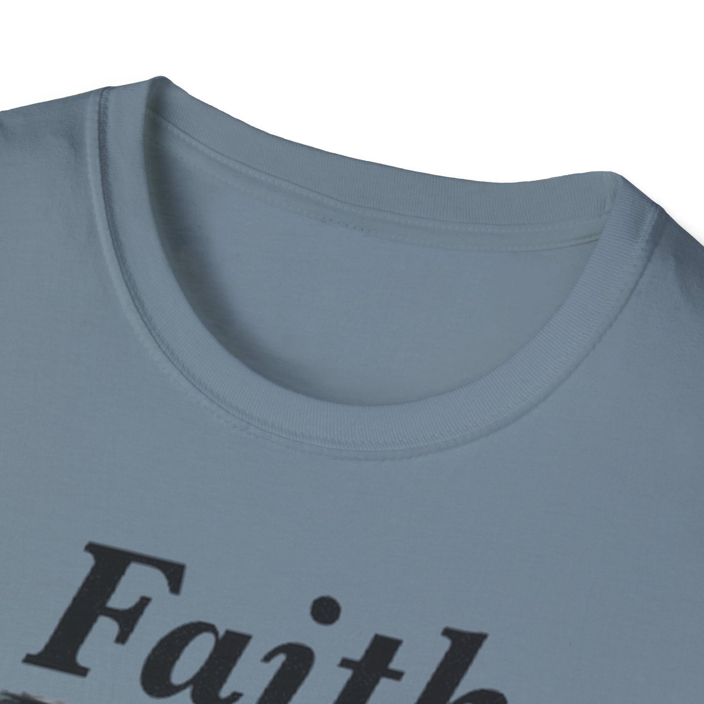 Faith Over Fear Christian Jesus Unisex Softstyle T-Shirt Isaiah 41:10